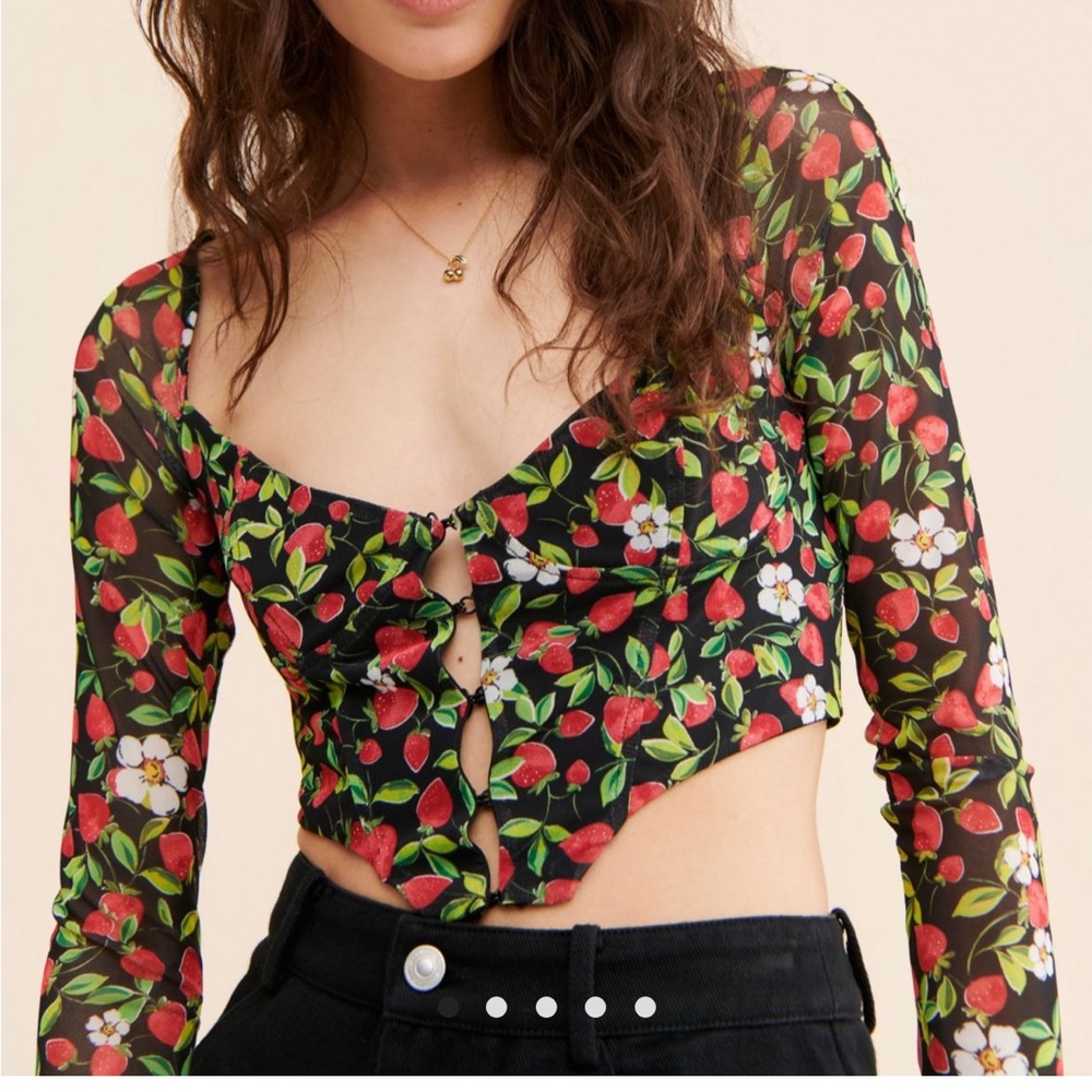 AFRM Grecian Corset Top